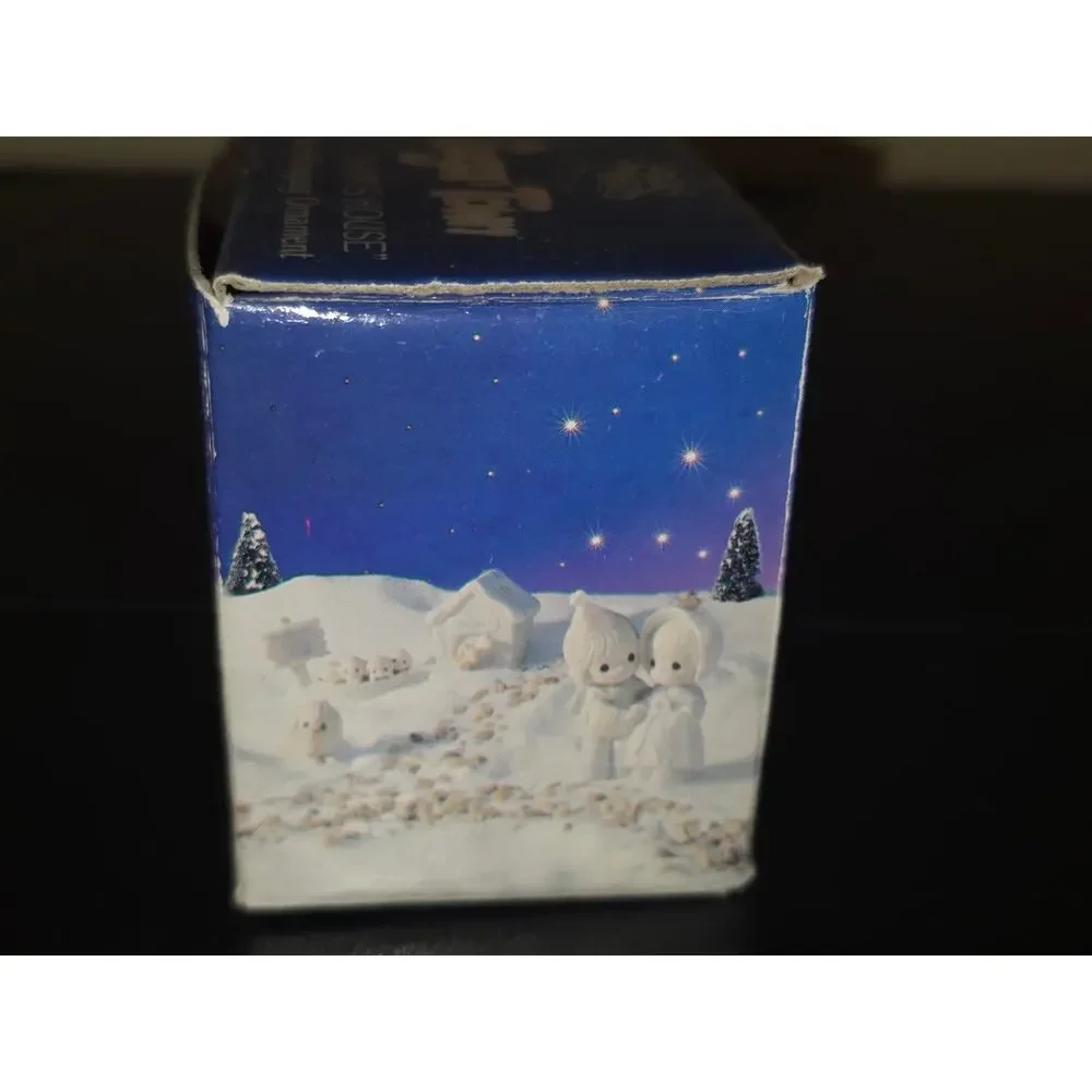 Enesco Precious Moments Sugar Town Sams House Ornament 530468 Porcelain